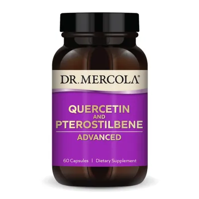 Кверцетин и птеростильбен, Quercetin and Pterostilbene Advanced - 60 caps