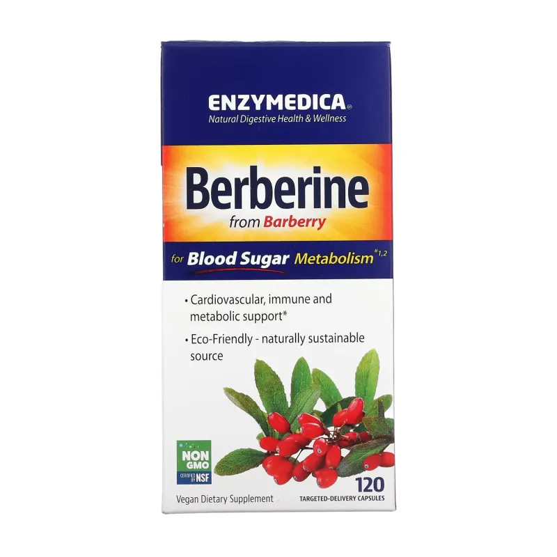 Берберин, Berberine - 120 caps