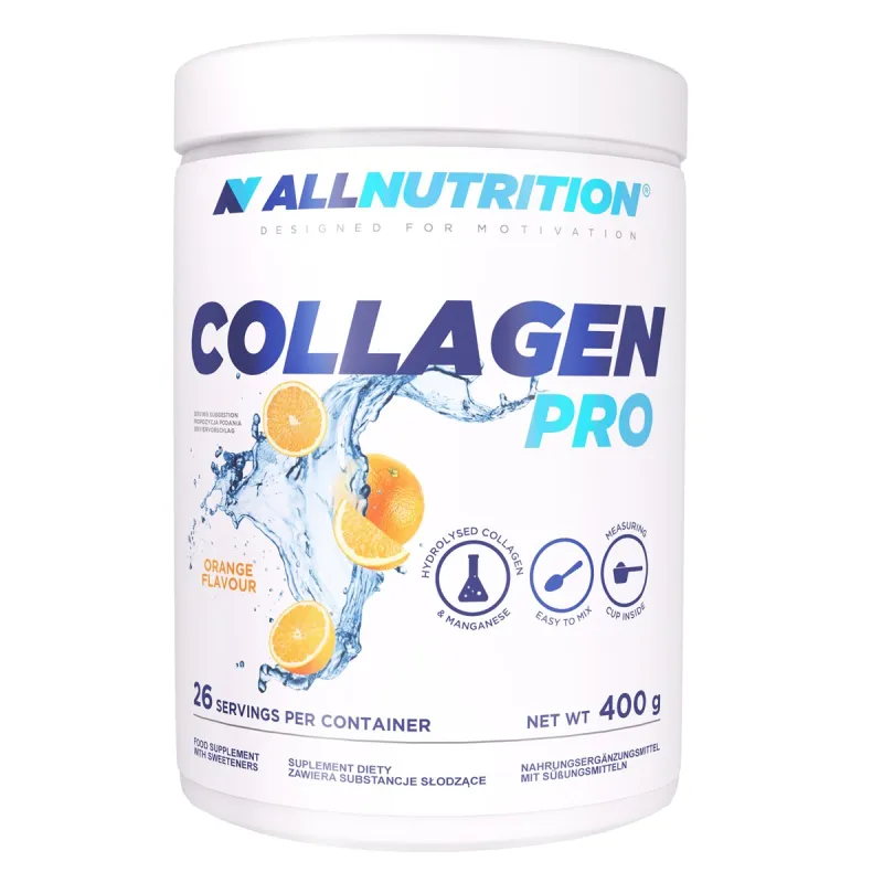 Коллаген Allnutrition (Pro) — 400 г, апельсин, для суставов и кожи