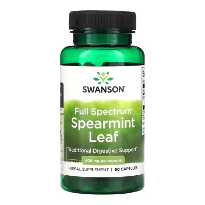 Формула 400 мг Full Spectrum Spearmint Leaf 400 mg — 60 капсул для ежедневной поддержки