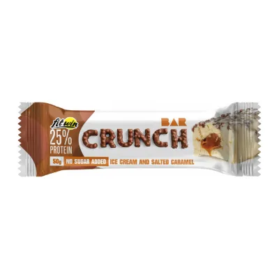 Протеїновий батончик Crunch Bar — 12×50 г, солона карамель