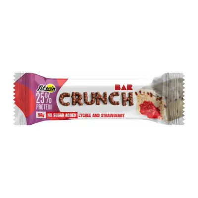 Протеиновый батончик Crunch Bar – 12×50 г, клубника