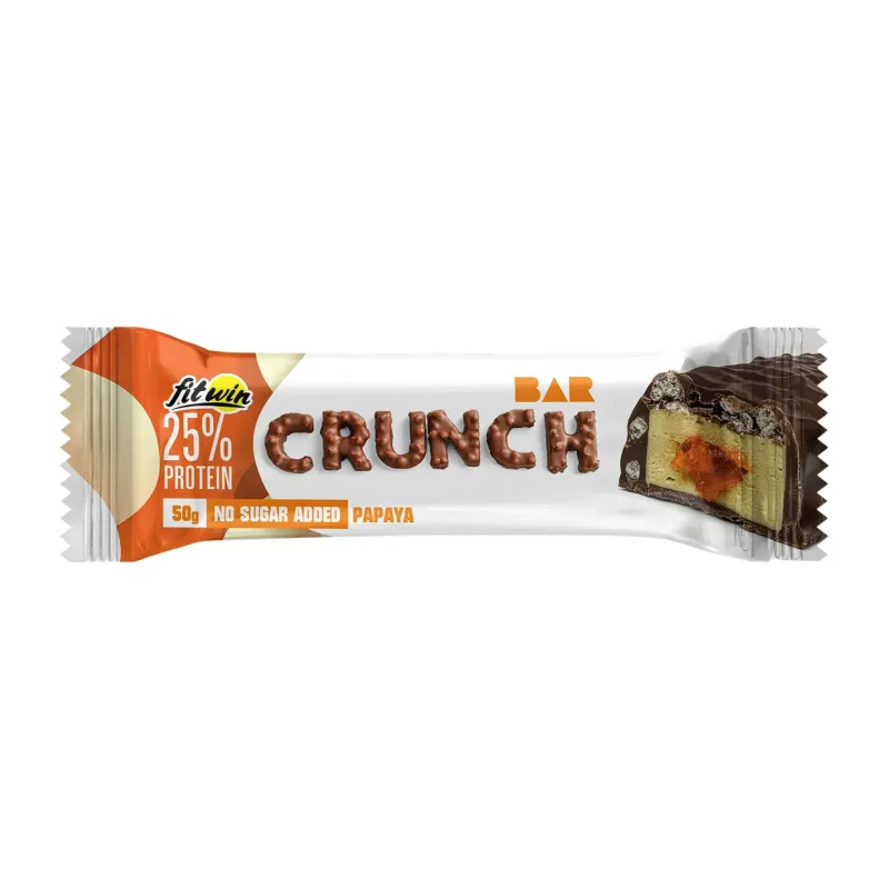 Протеиновый батончик Crunch Bar – 12×50 г, Papaya