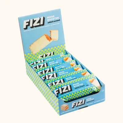 Батончики, Mood Booster - 24x40g Salted Caramel