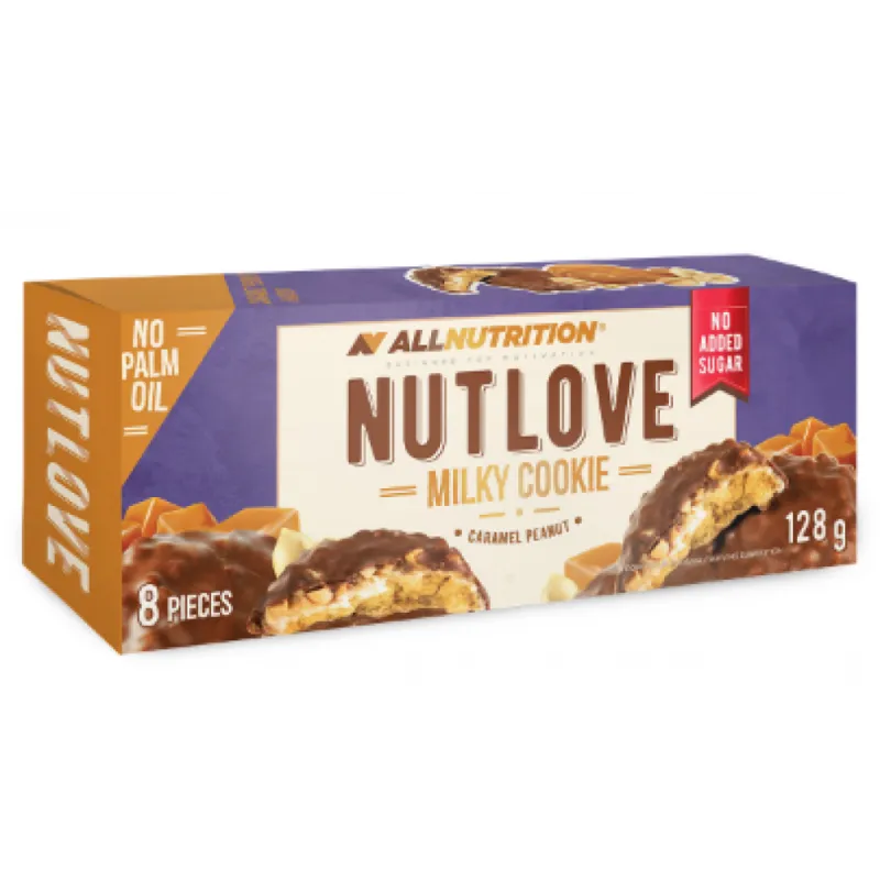 Протеїновий батончик Allnutrition (Nutlove - Milky Cookie Caramel Peanut)