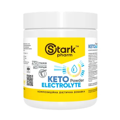 Электролиты для кето-диеты, Keto Electrolyte Powder - 270g Pineapple