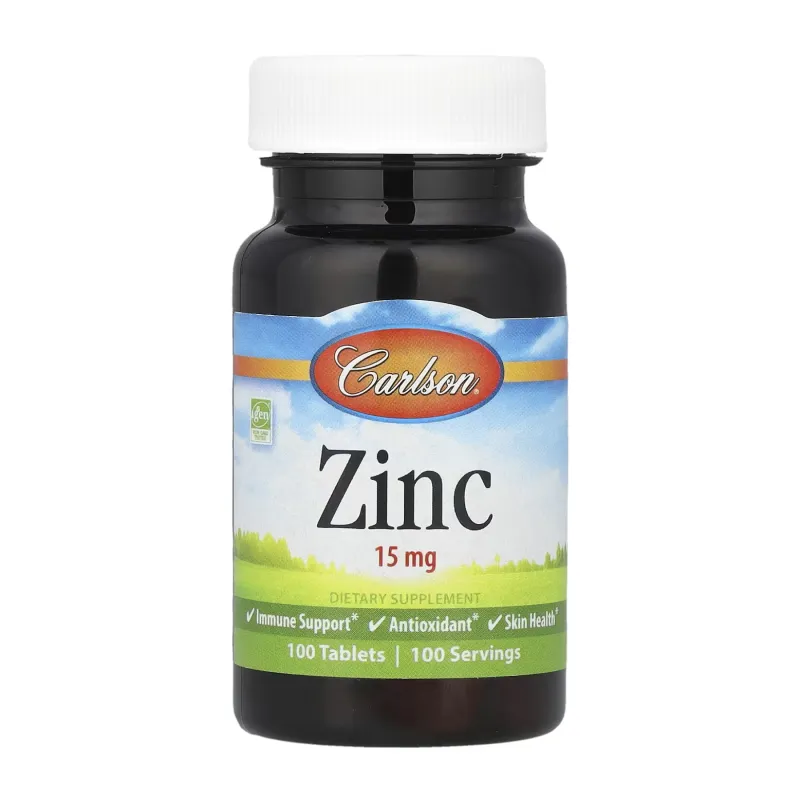 Цинк, Zinc 15mg - 100 tabs