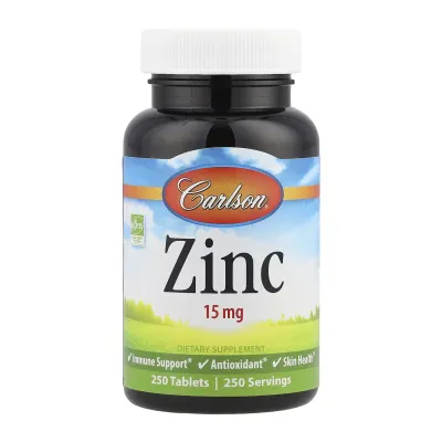 Цинк, Zinc 15mg - 250 tabs