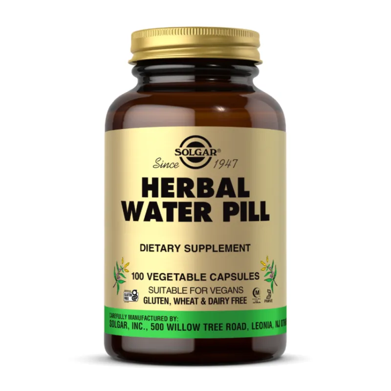 Растительный комплекс для выведения излишней жидкости, Herbal Water Pill - 100 vcaps