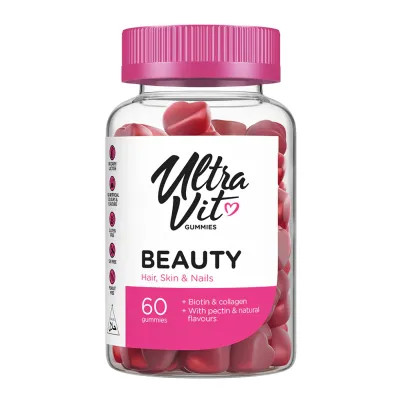Комплекс для волос, кожи, ногтей. Beauty Hair Skin Nails - 60 gummies
