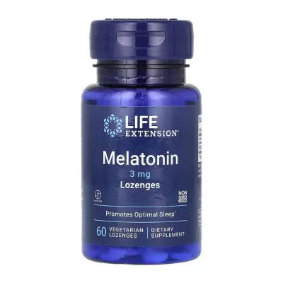 Мелатонин, Melatonin 3mg - 60 vegetarian lozenges