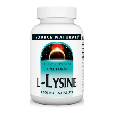 Л-лізин, L-Lysine 1000mg - 50 tabs
