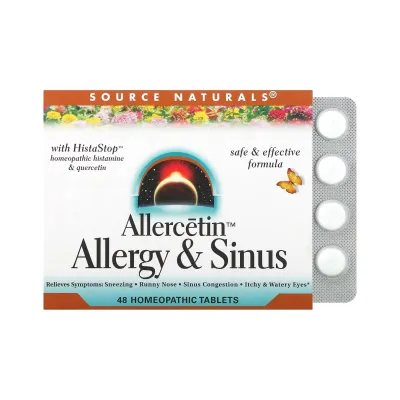 Гомеопатичний засіб, Allercetin™ Allergy & Sinus - 48 tabs