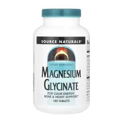Магній, Magnesium Glycinate - 180 tabs