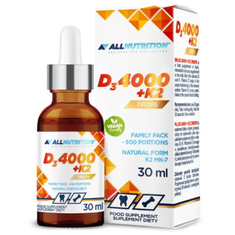 Витамин Д3, D3 4000drops K2 - 30ml