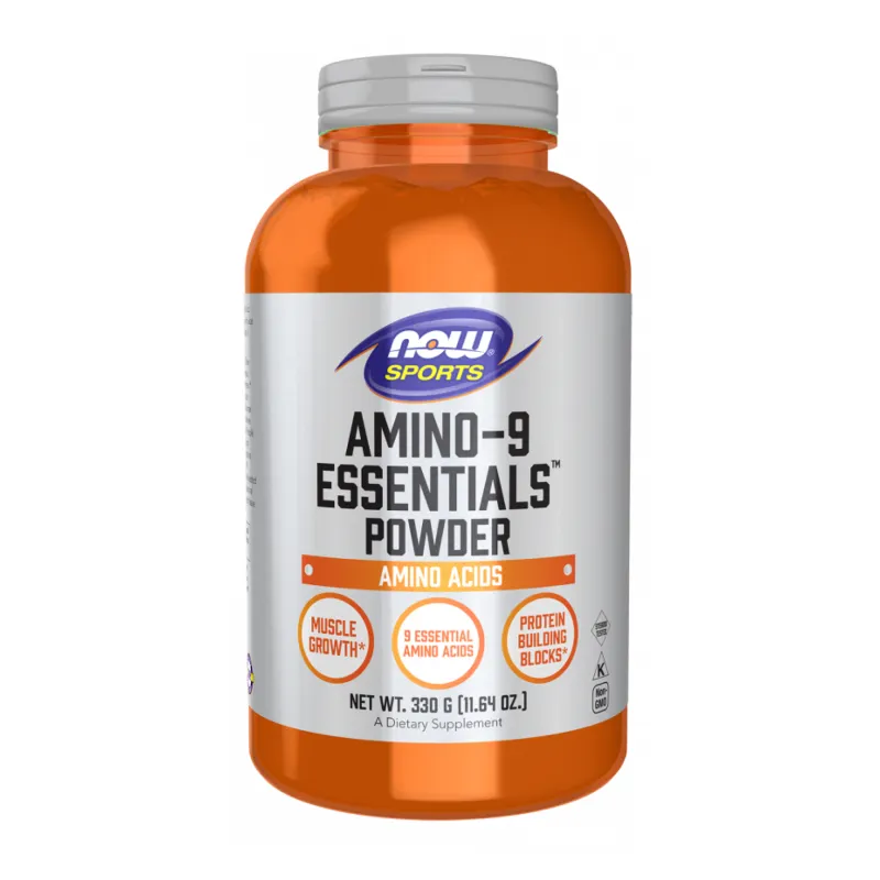 Амінокислоти Now Foods (Amino-9 Essentials™ Powder) — 330 г