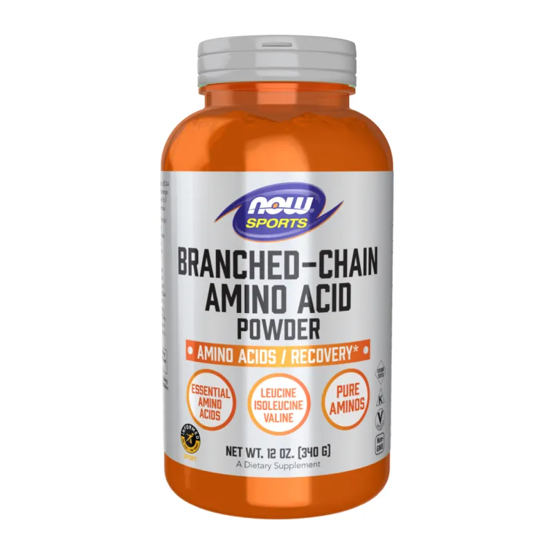BCAA амінокислоти Now Foods (Branched Chain Powder) — 340 г