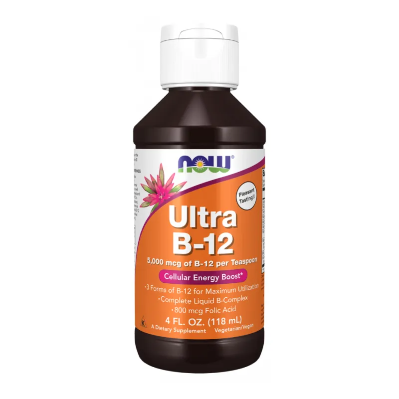Витамин Б12 (жидкий), Ultra B-12 Liquid - 118 ml