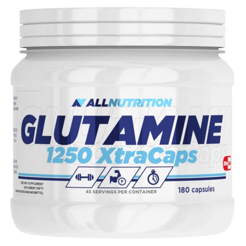 Глютамин, Glutamine 1250 Xtracaps - 180caps