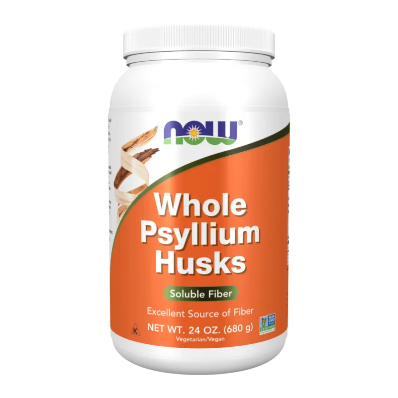 Цельная шелуха псилиума, Psyllium Husks Whole - 680g
