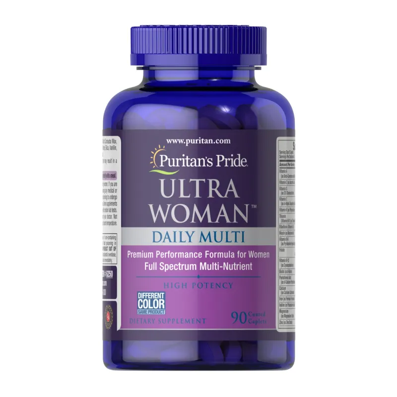 Мультивитамины для женщин, Ultra Woman™ Daily Multi Timed Release with Zinc - 90 caps