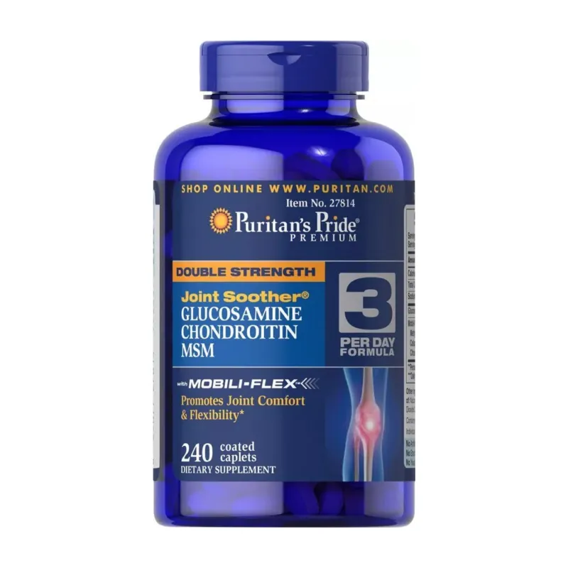 Комплекс для суставов, Glucosamine Chondroitin MSM Double Strength - 240 caps