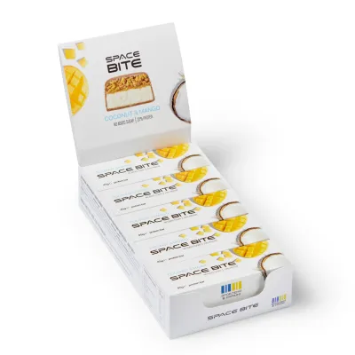 Протеїновий батончик Space Food (Space Bite) — 10×45 г, кокос mango