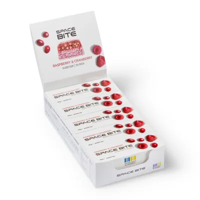 Протеїновий батончик Space Food (Space Bite) — 10×45 г, малина cranberry