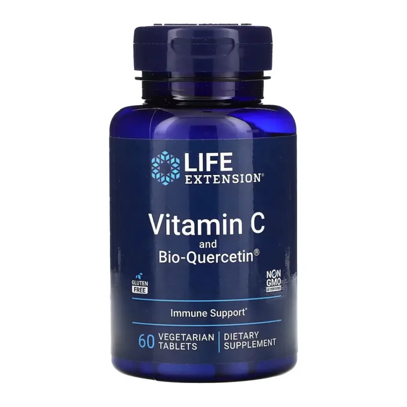 Витамин С с биокверцетином, Vitamin C & Bio-Quercetin Phytosome - 60 vcaps