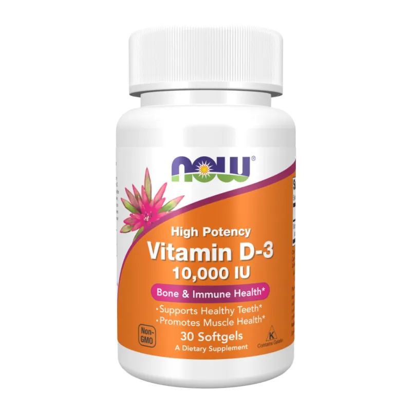 Витамин D-3, Vitamin D-3 10,000 IU - 30 softgels