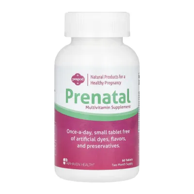 Мультимітаміни для вагітних жінок, PeaPod Prenatal - 60 tabs