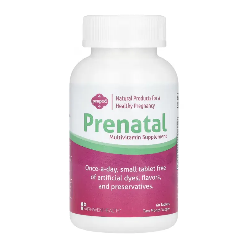 Мультимитамин для беременных женщин, PeaPod Prenatal - 60 tabs