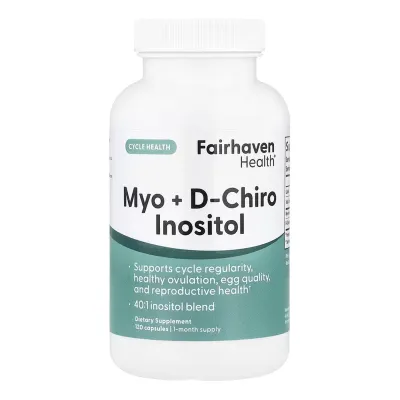 Мио- и Д-хироинозитол, Myo + D-Chiro Inositol - 120 caps