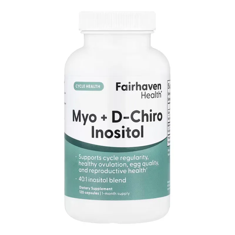 Мио- и Д-хироинозитол, Myo + D-Chiro Inositol - 120 caps