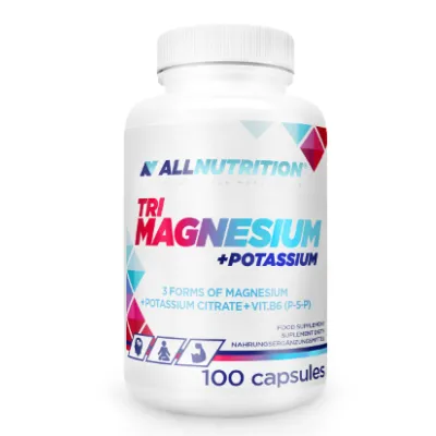 Магний с калием и витамином Б6,TRI Magnesium Potasium - 100caps