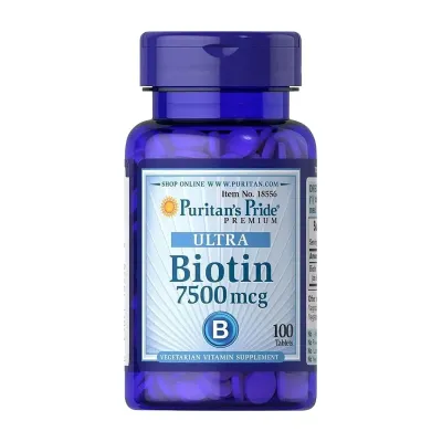 Biotin 7500 mcg - 100 tab