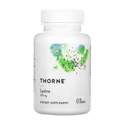 L-лізин Thorne (Lysine) — 60 капсул