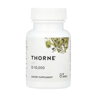 Вітамін D Thorne (Vitamin D-10,000) — 60 капсул