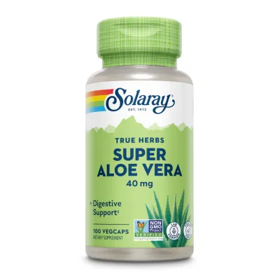 Экстракт алоэ вера, Super Aloe Vera Gel 8000mg - 100 vcaps