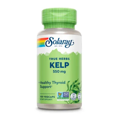 Келп, Kelp Seaweed 550mg - 100 vcaps