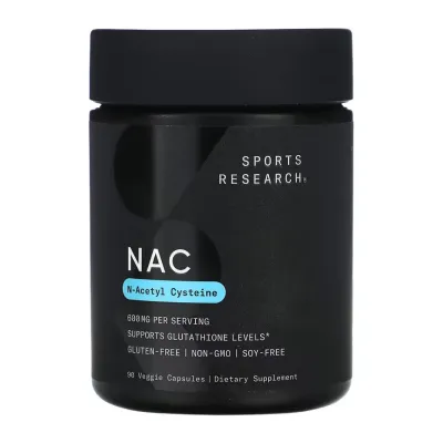 NAC - N-Acetyl-L-Cysteine 600mg - 90 vcaps