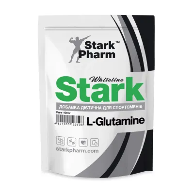 L-глутамін, L-Glutamine - 1000g Pure