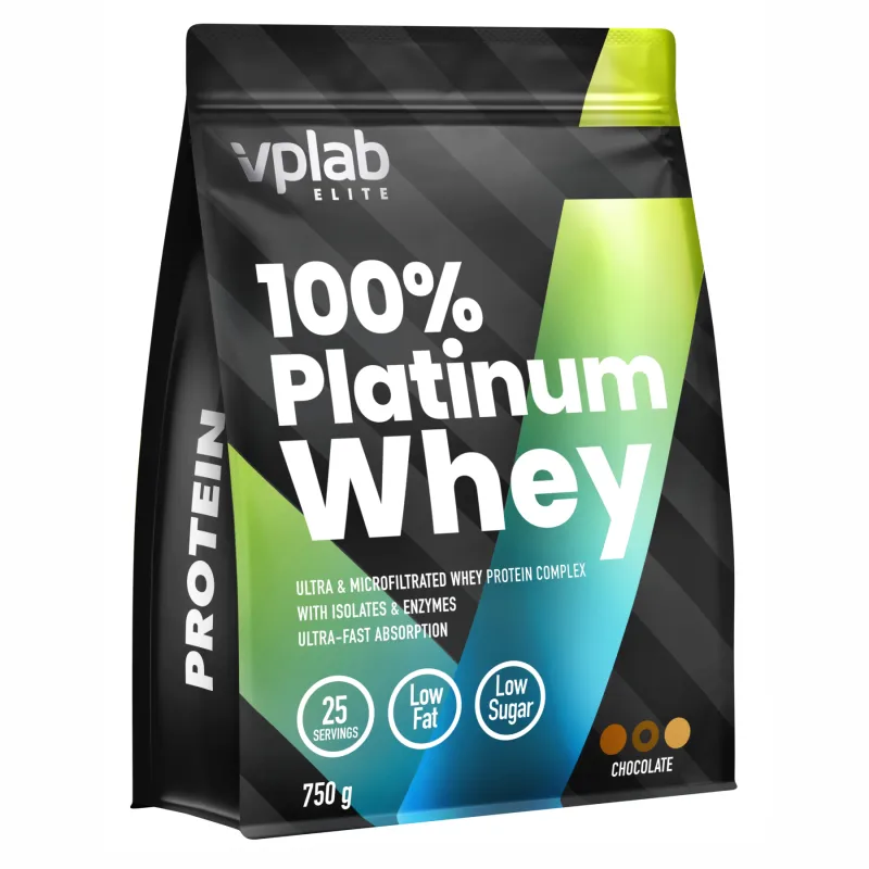 Протеин, 100% Platinum Whey - 750g Chocolate