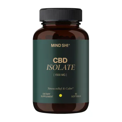 КБД Isolate 1500 mg - 60 softgels