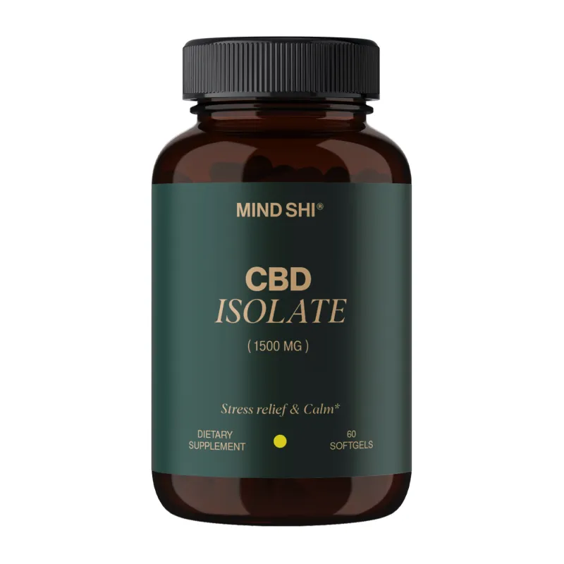 КБД Isolate 1500 mg - 60 softgels