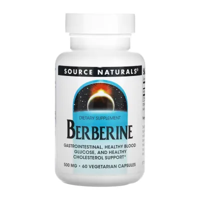 Берберин 500 мг Source Naturals (Berberine) — 60 капсул