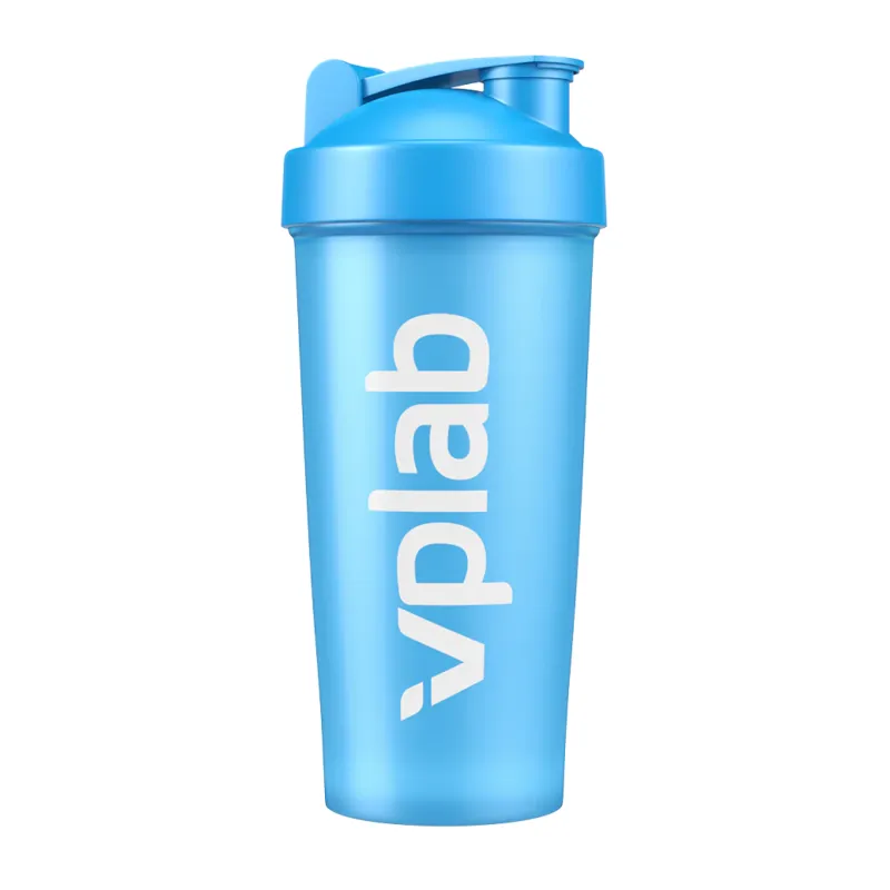 Шейкер Блакитний VPLab (Shaker with blender ball) — 700 мл