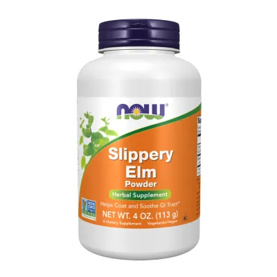 Слизький в’яз Now Foods (Slippery Elm Powder) — 113 г