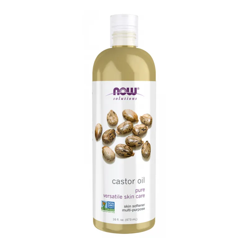 Олія Now Foods (Castor Oil) — 473 мл