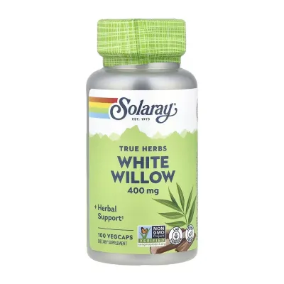 Кора белой ивы, White Willow Bark 400mg - 100 vcaps